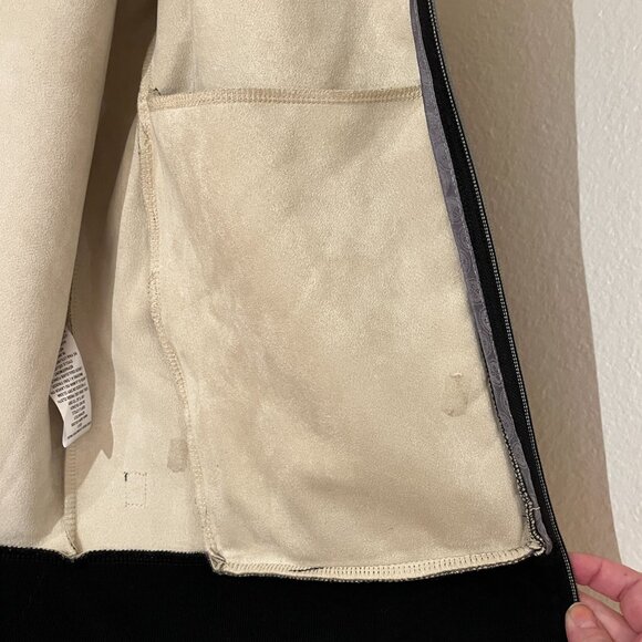 Pino Porte Leopard Stripe Full-zip Bomber Jacket (Men's XL) - Picture 8 of 8